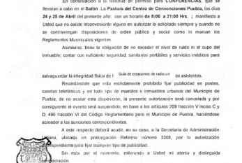 Destituyen por memorándum a Hidalgo Vigueras