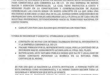 Una más? ¿de veras habrá incautos que caigan?