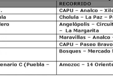 Inicia transporte nocturno este fin de semana