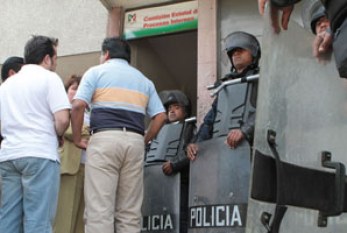 Califica Armenta de ?normales? las protestas priistas