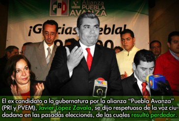 ?Rafael Moreno Valle, Gobernador de Puebla?: López Zavala