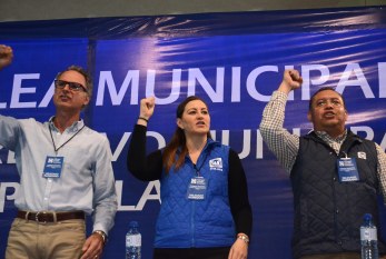 Niegan bloqueo al yunque para consejo estatal