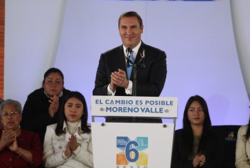 Moreno Valle se lanza contra populismo y huachicoleros en sexto informe