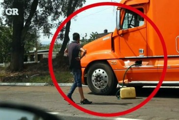 Venden la ordeña en plena autopista