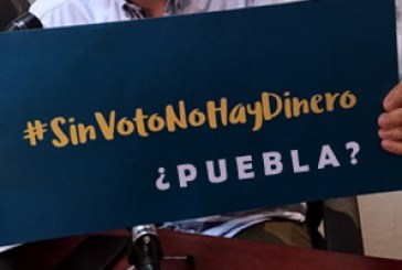 Buscarán replicar en Puebla la iniciativa Sin Voto No Hay Dinero