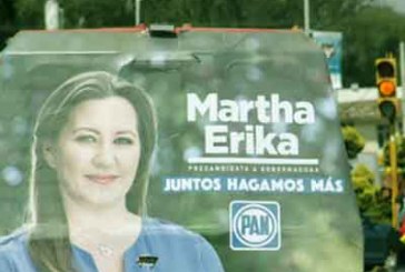 Presentan queja por publicidad de Martha Erika