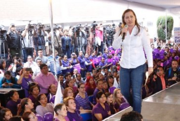 Martha Erika defiende la concesión del agua