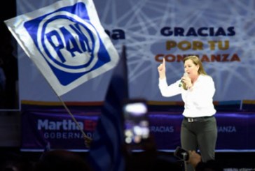 Lanza guiño Martha Erika a AMLO; soslaya a Claudia Rivera