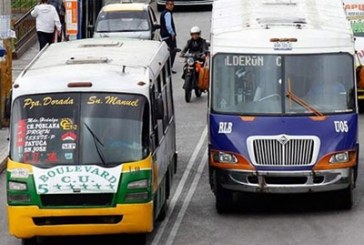 1 de cada 2 robos a transporte público ocurre en la capital