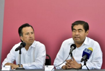 Acuerdan Puebla y Veracruz estrategias contra inseguridad