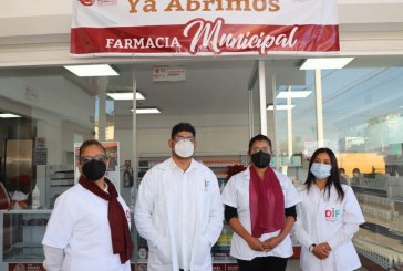 KARINA PÉREZ INAUGURA LA NUEVA FARMACIA MUNICIPAL