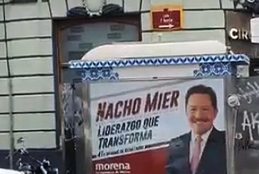 Mier pierde interna e inicia promoción política en Puebla