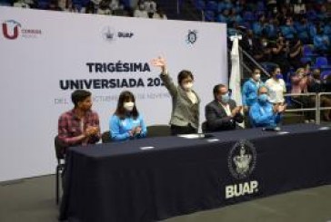 Inicia la XXX Universiada BUAP 2022