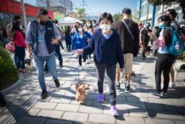 Con caminata perruna, BUAP promueve la salud de las personas y el vínculo con sus mascotas