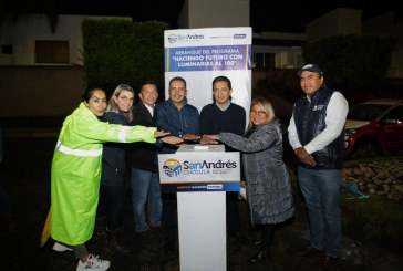 Pone En Funcionamiento Mundo Tlatehui 167 Luminarias En Lomas De Angelópolis I