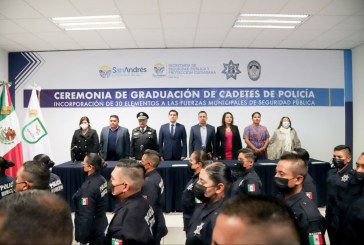 Incorpora Mundo Tlatehui A 30 Nuevos Policías A Seguridad Pública De San Andrés Cholula