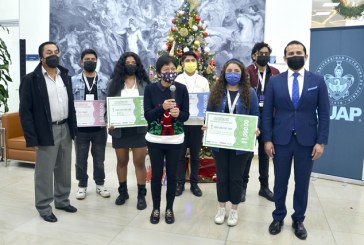 La Rectora Lilia Cedillo Ramírez entregó premios a los ganadores del concurso “Apantálla-te”