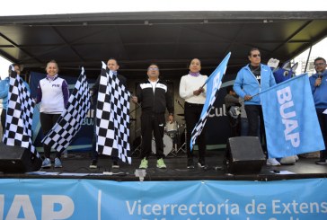 La BUAP celebra con éxito la “Primera carrera de la mujer”