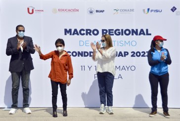 Inaugura la Rectora María Lilia Cedillo Ramírez el Macro Regional de Atletismo CONDDE BUAP 2023