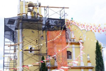 Van 591 templos poblanos restaurados tras sismo de 2017