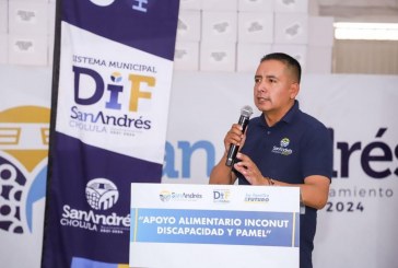 DIF de San Andrés Cholula Fortalece la Seguridad Alimentaria de Grupos Vulnerables