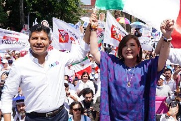 ERP afirma que alcanzó el primer puesto en preferencias; ve Xóchitl retroceso en Puebla