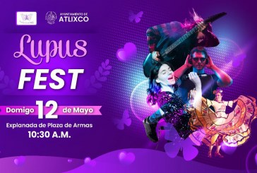 AYUNTAMIENTO DE ATLIXCO, INVITA A CONMEMORAR EL DÍA INTERNACIONAL DEL LUPUS.