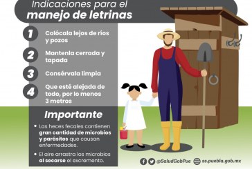 EMITE SALUD, RECOMENDACIONES PARA PREVENIR ENFERMEDADES DIARREICAS O CÓLERA POR TEMPERATURAS EXTREMAS.