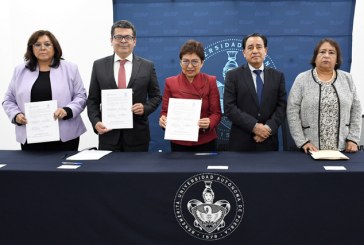 Signan convenio de colaboración la BUAP y el Consejo de la Judicatura del Poder Judicial