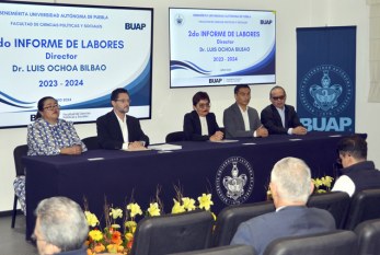 Facultad de Ciencias Políticas avanza con pasos firmes hacia su consolidación: Rectora María Lilia Cedillo Ramírez