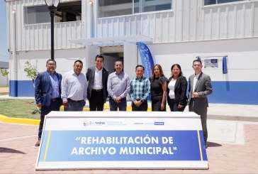 INAUGURA MUNDO TLATEHUI REHABILITACIÓN DEL EDIFICIO DE ARCHIVO MUNICIPAL