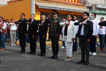 ARIADNA AYALA ENCABEZA DESFILE CÍVICO MILITAR EN ATLIXCO CON MOTIVO DEL 214 ANIVERSARIO DE LA INDEPENDENCIA DE MÉXICO