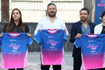 PRESENTA AYUNTAMIENTO DE PUEBLA PLAYERA OFICIAL DEL TERCER MEDIO MARATÓN