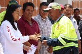 ARIADNA AYALA ENTREGA NUEVO PARQUE VEHICULAR PARA MEJORAR SERVICIOS EN ATLIXCO