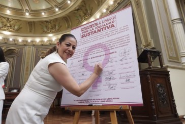 Firma LXII Legislatura Pacto de la Unidad por la Igualdad Sustantiva