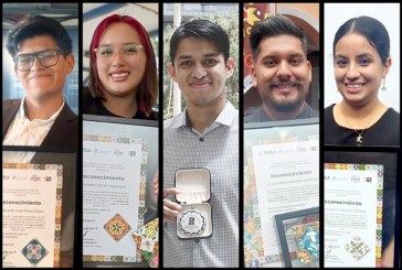 Universitarios BUAP reciben Premio Estatal de la Juventud “Vicente Suárez” 2024