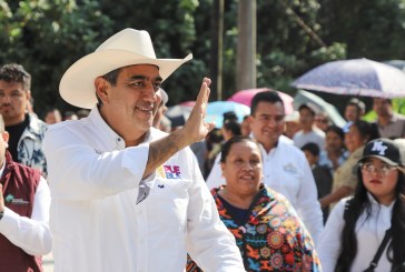 MEJORA GOBIERNO ESTATAL MOVILIDAD EN LA SIERRA NORTE: SERGIO SALOMÓN ENTREGA VIALIDADES