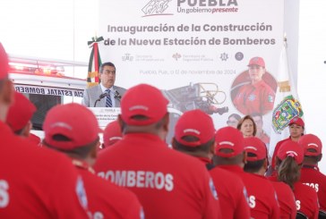 FORTALECE GOBIERNO ESTATAL RESPUESTA ANTE EMERGENCIAS CON NUEVA ESTACIÓN DE BOMBEROS EN LA CAPITAL POBLANA