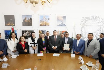Armenta entrega al Congreso una nueva LOAPE con visión comunitaria y centrada en el humanismo mexicano