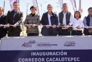 Cuautle inaugura nueva radial en San Andrés y anuncia inversión millonaria en obras