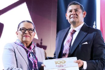 Destaca Armenta seguridad, combate a violencia contra mujeres y apoyo al campo en 100 días