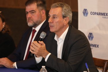 Pepe Chedraui se reúne con empresarios durante la 1ª Sesión del Consejo Directivo de Coparmex Puebla