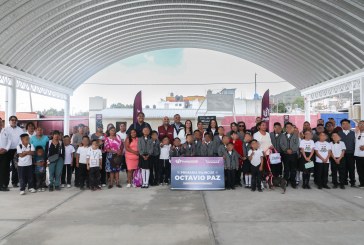 Fortalece Gobierno de la Ciudad espacios educativos en la colonia Clavijero
