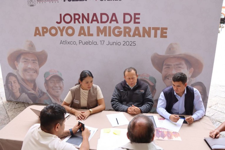 ARIADNA AYALA Y GOBIERNO DE PUEBLA REAFIRMAN COMPROMISO CON LA COMUNIDAD MIGRANTE