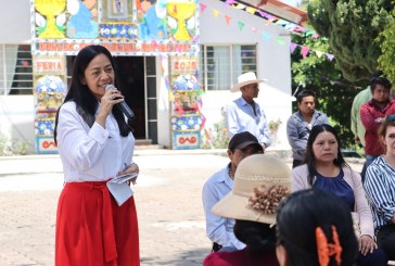 ARIADNA AYALA, PRESIDENTA DE ATLIXCO INICIA LA RESTAURACIÓN DEL TEMPLO DE SAN JUAN BAUTISTA EN OCOTEPEC.