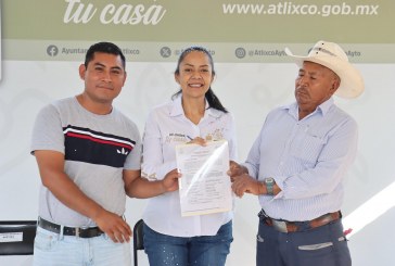 ARIADNA AYALA, PRESIDENTA DE ATLIXCO, BENEFICIA A MÁS DE 1,800 HABITANTES CON LA ENTREGA DE PAVIMENTACIÓN EN SAN MIGUEL AYALA.