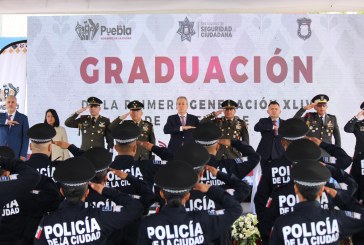 Encabeza Pepe Chedraui graduación cadetes de la Academia de Formación y Profesionalización Policial de la SSC