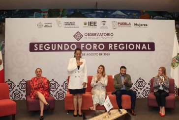 ARIADNA AYALA, PRESIDENTA MUNICIPAL, RECIBE EN ATLIXCO EL SEGUNDO FORO REGIONAL POR LA PARTICIPACIÓN POLÍTICA DE LAS MUJERES.