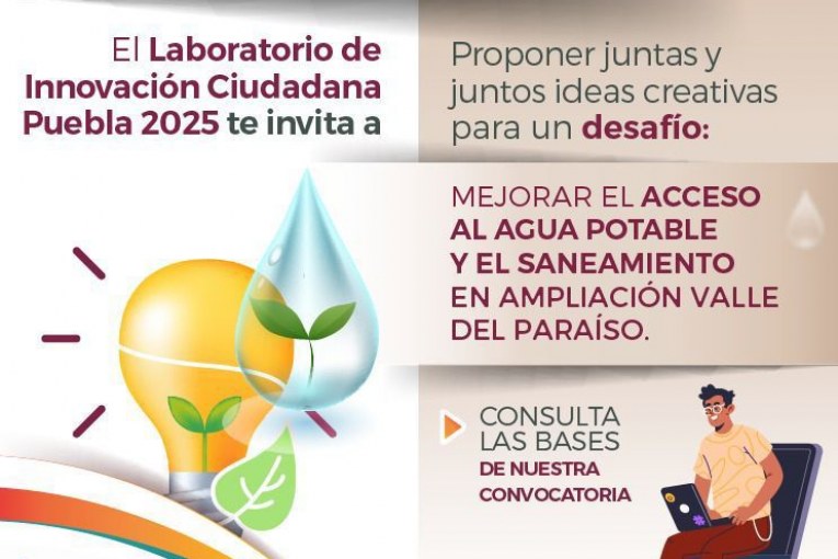 La capital de Puebla será sede del LABIC 2025: un laboratorio ciudadano para reimaginar el derecho al agua