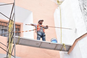 Realiza Gobierno de la Ciudad trabajos de mantenimiento para preservar templos del Centro Histórico